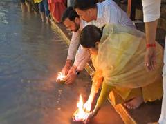 
      
      Suriname Envoy joins Ganga Aarti in Haridwar on Janmashtami
      
      