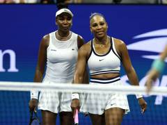 
      
      Williams sisters suffer defeat in US Open doubles return
      
      