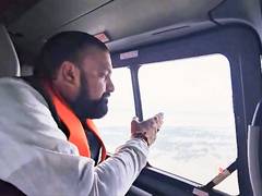 
      
      Bihar CM conducts aerial survey of flood-hit areas
      
      