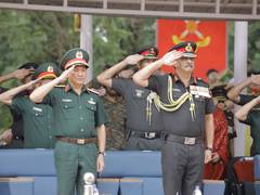 Vietnam Lt Gen attends Gaya parade as 253 cadets join army