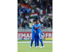 
      
      Prema, Charani shine as India skittle out Pakistan for just 55
      
      