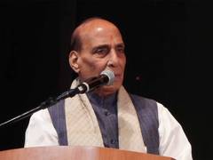 
      
      Rajnath Singh attends ‘Krishna-Radha Se Ranbhumi Tak’ performance
      
      