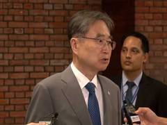 
      
      South Korean FM Cho arrives in Nepal to discuss missing nationals
      
      