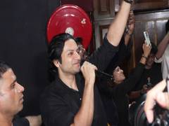 
      
      Ali Fazal surprises fans at Mirzapur' movie screening in Delhi
      
      