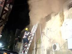 
      
      Fire breaks out at Saraswati Bhavan on Mumbai’s Lamington Road
      
      