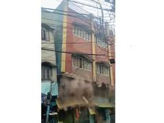 
      
      Moradabad: Mishap averted as dilapidated building collapses
      
      