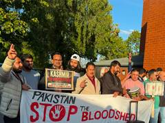 
      
      Kashmiri diaspora in Manchester protests Pakistan’s rights...
      
      
