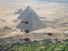 
      
      IAF Sarang team in Egypt to showcase helicopter precision flying, debut new manoeuvre at El Alamein
      
      