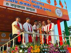 
      
      People will never accept CPI(M) again: Tripura CM Saha
      
      