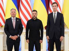 
      
      Zelenskyy says territorial issue relevant in talks with US envoys
      
      