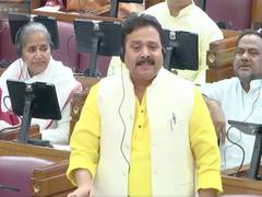 
      
      Minister Ravindra Jaiswal enquires about TK Lahiri's well being
      
      