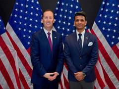 US envoy Sergio Gor meets Indian astronaut Shubhanshu Shukla, says his journey shows US-India space cooperation