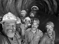 
      
      Australian tunnel rescuer faces 