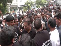 
      
      KTR, BRS leaders detained at Telangana Assembly gate
      
      