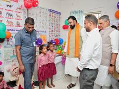 
      
      Samrat Choudhary reviews flood relief
      
      