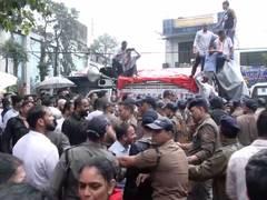 
      
      Uttarakhand Congress stages protest march over 'purification' row
      
      