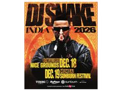 
      
      DJ Snake to return India for Sunburn Festival 2026
      
      