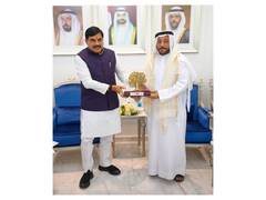 
      
      MP CM meets Sharjah Chamber of Commerce Chairman at AIM Congress
      
      