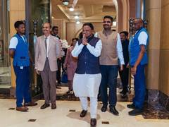 
      
      Odisha CM Mohan Charan Majhi arrives in Abu Dhabi
      
      