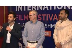 
      
      CM Omar Abdullah interacts with Mirzapur cast at IFFJK
      
      