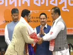 
      
      Former Nagaon DC Debashis Sarma join BJP in Assam
      
      