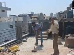 
      
      MCD crackdown on illegal structures in Laxmi Nagar, Pandav Nagar;
      
      