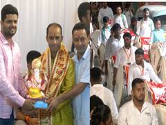 
      
      Pune Ganesh idols sent to Kashmir 
      
      
