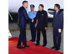 
      
      Prince Rahim Aga Khan V arrives in New Delhi for week-long visit
      
      