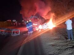 
      
      Driver, 200 goats charred to death in Mahabubnagar
      
      