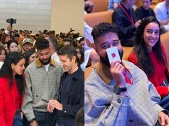 
      
      Triptii Dimri, AP Dhillon attend Apple launch event
      
      