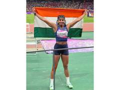 
      
      Long jumper Ancy Sojan eyes Asian Games glory 
      
      
