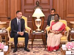 
      
      President Murmu meets Prince Rahim Aga Khan V
      
      