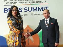 
      
      Nigerian FM Odumegwu-Ojukwu arrives ahead of BRICS Summit
      
      