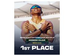 
      
      Indian Athletics Final Series: Kujur claims 100-200 double
      
      
