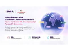 
      
      HONO Partners with Sudarshan Chemical Industries
      
      