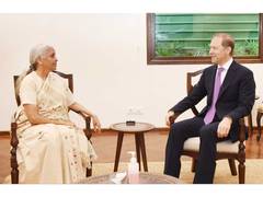 
      
      FM Sitharaman, Russia's Manturov push for Investment Treaty 
      
      