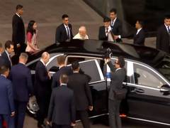 
      
      PM Modi, Putin share car ride to INNOPROM exhibition after talks
      
      
