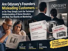 
      
      Odyssey Elevators Calls It “Electric” 
      
      