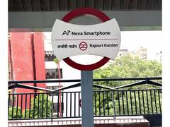 
      
      Ai+ Smartphone Takes Over Rajouri Garden Metro Station 
      
      