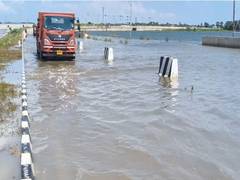 
      
      Ganga water recedes in Bihar; severe ground conditions
      
      