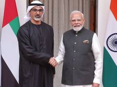 
      
      PM Modi holds bilateral meeting with Abu Dhabi Crown Prince
      
      