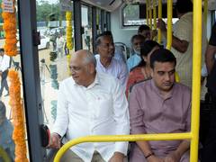 
      
      Gujarat CM Bhupendra Patel inaugurates Electric buses
      
      