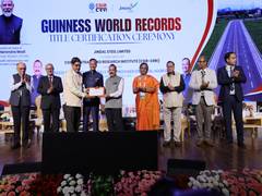 
      
      Jindal Steel Builds World’s Longest Steel Slag Road
      
      