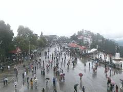 
      
      Pleasant weather draw tourists to Shimla
      
      