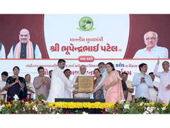 
      
      Gujarat CM Patel dedicates Rs 1,848 crore development work
      
      