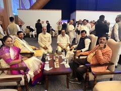 
      
      Union ministers, CMs attend BRICS gala dinner
      
      