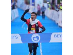 
      
      Ladakh Marathon 2026: Nawang Tsering conquers 122 km in 12:12 hrs
      
      
