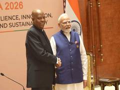 
      
      PM Modi holds bilateral meeting with Nigeria Vice President
      
      