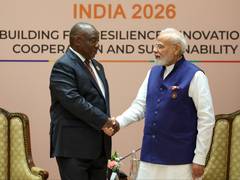 
      
      PM Modi, SA President review ties, discuss India-SACU trade pact
      
      