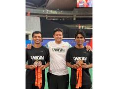 
      
      Pramod Bhagat secures gold, silver at Japan Para Badminton Int'l
      
      